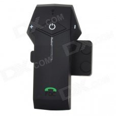 FDC-1000 Helmet Handsfree Phone Call Bluetooth Intercom Kit for Motorcycle - Black FDC-1000 Helmet Handsfree Phone Call Bluetooth Intercom Kit for Motorcycle - Black