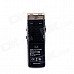 CENLUX S20 1.4" Digital Hi-Fi Voice / Audio MP3 Recorder w/ TF - Black + Silver (8GB / 2 x AAA)