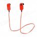 Sport Bluetooth V3.0 In-Ear Earphone w/ Microphone for IPHONE + More - Red + Black