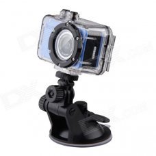 SG180 1.3MP720P CMOS 20M Waterproof Sports Camcorder - Blue SG180 1.3MP720P CMOS 20M Waterproof Sports Camcorder - Blue
