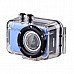 SG180 1.3MP720P CMOS 20M Waterproof Sports Camcorder - Blue SG180 1.3MP720P CMOS 20M Waterproof Sports Camcorder - Blue