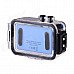 SG180 1.3MP720P CMOS 20M Waterproof Sports Camcorder - Blue SG180 1.3MP720P CMOS 20M Waterproof Sports Camcorder - Blue