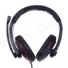 KEENION KDM-E755 3.5mm Wired Stereo Headphone - Black KEENION KDM-E755 3.5mm Wired Stereo Headphone - Black