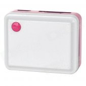 TK105 PC Mini GPS Tracker - White + Pink