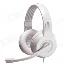 Bingle B326 Headband Music Headphone w/ Mic. / 3.5mm / Remote for Cell Phone / Tablet PC - White Bingle B326 Headband Music Headphone w/ Mic. / 3.5mm / Remote for Cell Phone / Tablet PC - White
