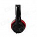 ME111 USB Wired On-Ear Headphones w/ Microphone - Black + Red (1.8cm-Cable) ME111 USB Wired On-Ear Headphones w/ Microphone - Black + Red (1.8cm-Cable)