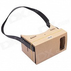 NEJE DIY Google Cardboard Virtual Reality 3D Glasses w/ NFC w/ Headband for 4-7 inch Cellphone NEJE DIY Google Cardboard Virtual Reality 3D Glasses w/ NFC w/ Headband for 4-7 inch Cellphone