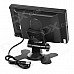 7" HD TFT Color Monitor w/ HDMI for Car - Black 7" HD TFT Color Monitor w/ HDMI for Car - Black