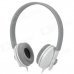 Gorsun GS-C7705 Wired Dynamic Stereo Bass Headphones Headset - White + Grey Gorsun GS-C7705 Wired Dynamic Stereo Bass Headphones Headset - White + Grey
