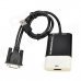Apower-link D-086 VGA to HDMI Audio / Video Converter - Black + White Apower-link D-086 VGA to HDMI Audio / Video Converter - Black + White