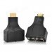 CYF-3001 HDMI to RJ45 CAT-5e / 6 HD 3D Signal Extension Adapters - Black (2 PCS) CYF-3001 HDMI to RJ45 CAT-5e / 6 HD 3D Signal Extension Adapters - Black (2 PCS)