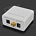 DP-DA01 Coaxial / AUX / R/L / Toslink Digital Audio Convertor - White DP-DA01 Coaxial / AUX / R/L / Toslink Digital Audio Convertor - White