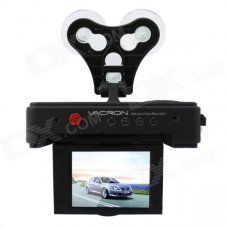 VACRON E05 3.0" Full HD 1080P 5.0MP CMOS 105 Wide Angle Car DVR w/ GPS, IR Night Vision - Black VACRON E05 3.0" Full HD 1080P 5.0MP CMOS 105 Wide Angle Car DVR w/ GPS, IR Night Vision - Black