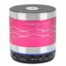 CHEERLINK SDH-800 Hi-Fi Mini Bluetooth V2.1 + EDR Speaker w/ TF / FM / AUX / Hands-free - Deep Pink