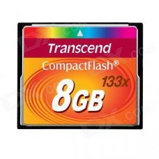 Transcend TS8GCF133 8GB 133x CompactFlash / CF Memory Card