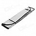 60 x 130 Windshield Sun Block Sunshade Plate Cover for Car - Silver