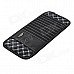 Convenient Sun Louver Mounted CD Organizer / Carrier CD Bag for Car - White + Black