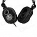 Bingle B-850-M Foldable 3.5mm Wired Headband Hi-Fi Stereo Headphone w/ Mic. - Black + Deep Grey Bingle B-850-M Foldable 3.5mm Wired Headband Hi-Fi Stereo Headphone w/ Mic. - Black + Deep Grey