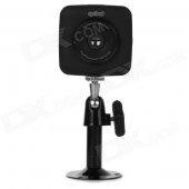 Mini WiFi HD 1.3MP CMOS IP Camera - Black