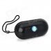 B15 Mini Wireless Bluetooth V3.0 Speaker w/ FM / Mic. / Mini USB / AUX / TF - Black