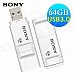 Sony 64GB USB Flash Drive (USM64X/W)
