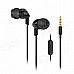 Bingle I802C Mega Bass In-Ear Earphone w/ Mic. / 3.5mm Jack / Remote - Black (129cm) Bingle I802C Mega Bass In-Ear Earphone w/ Mic. / 3.5mm Jack / Remote - Black (129cm)