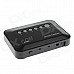 Mini720P HD Media Player w/ SD / YPrPb / USB 2.0 - Black Mini720P HD Media Player w/ SD / YPrPb / USB 2.0 - Black