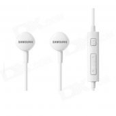 Genuine Samsung In-Ear Style Headphone w/ Microphone for Galaxy S4 i9500 / i9505 - White