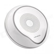 Ximico S5 Rechargeable Bluetooth V3.0 Stereo Speaker Blue Light w/ Microphone / Green Light - White Ximico S5 Rechargeable Bluetooth V3.0 Stereo Speaker Blue Light w/ Microphone / Green Light - White