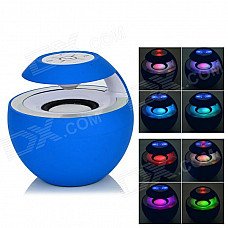 BTS-16 Bluetooth V3.0 Car Speaker w/ 3.5mm Jack / Microphone / Micro USB - Blue BTS-16 Bluetooth V3.0 Car Speaker w/ 3.5mm Jack / Microphone / Micro USB - Blue