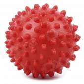 1006118 Fun Massage Ball Toy w/ Bump Surface for Baby / Children - Red