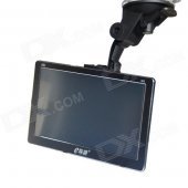 eDaoyou X8 7 inch Car GPS Navigator Ultra-Thin FM / 8GB Brazil and Argentina Free Map - Black