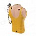 Creative Bathing Suit Human Body Style Windproof Blue Flame Butane Gas Lighter - Yellow Creative Bathing Suit Human Body Style Windproof Blue Flame Butane Gas Lighter - Yellow