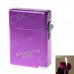 2-in-1 Zinc Alloy Orange Flame Butane Gas Lighter - Purple 2-in-1 Zinc Alloy Orange Flame Butane Gas Lighter - Purple