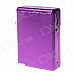 2-in-1 Zinc Alloy Orange Flame Butane Gas Lighter - Purple 2-in-1 Zinc Alloy Orange Flame Butane Gas Lighter - Purple