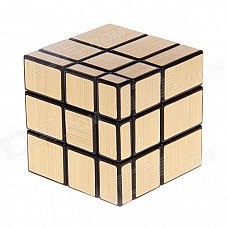 7097A Ultra-smooth Three-layer Mirror Magic Rubik's Cube Toy - Golden 7097A Ultra-smooth Three-layer Mirror Magic Rubik's Cube Toy - Golden