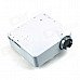 MOONSUN GP7S Mini LED Projector w/ HDMI / VGA / USB / Video / SD - White MOONSUN GP7S Mini LED Projector w/ HDMI / VGA / USB / Video / SD - White