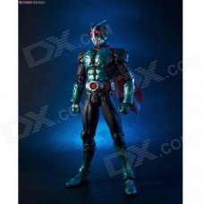 Genuine SIC84378 Bandai Saint Tamachii S.I.C. Kamen Rider 2 Figure - White + Black