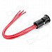MaiTech DIY Fog Lamp ON-OFF Rocker Switch w/ Mounting Base + LED Indicators - Black + Red MaiTech DIY Fog Lamp ON-OFF Rocker Switch w/ Mounting Base + LED Indicators - Black + Red