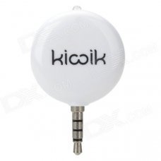 Kicoik 3.5mm Plug Wireless Infrared Remote Controller w/ Learning Function for Cell Phone - White Kicoik 3.5mm Plug Wireless Infrared Remote Controller w/ Learning Function for Cell Phone - White