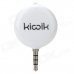 Kicoik 3.5mm Plug Wireless Infrared Remote Controller w/ Learning Function for Cell Phone - White Kicoik 3.5mm Plug Wireless Infrared Remote Controller w/ Learning Function for Cell Phone - White