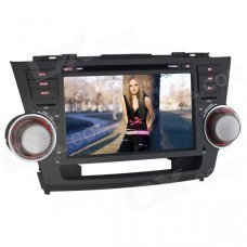 Joyous 2-Din Car Stereo DVD Player w/ GPS, Analog TV, BT, Radio for Toyota Highlander 2007-2011 Joyous 2-Din Car Stereo DVD Player w/ GPS, Analog TV, BT, Radio for Toyota Highlander 2007-2011
