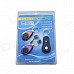 CATCAM FK-0382F 1-to-2 Personal Alarm Tracker Keychains Kit - Black CATCAM FK-0382F 1-to-2 Personal Alarm Tracker Keychains Kit - Black
