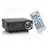 BarcoMAX XP7S Mini US Plug Home Theater Projector - Black
