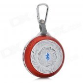 BoLan BL-LY03 Outdoor Sport 4.0-CH Bluetooth V4.0 Handsfree Speaker w/ Microphone / TF - White + Red