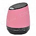 Portable USB 2.0 Bluetooth v2.1+ EDR Stereo Mini Speaker w/ Hand Free / TF Funcrtion - Pink + Black Portable USB 2.0 Bluetooth v2.1+ EDR Stereo Mini Speaker w/ Hand Free / TF Funcrtion - Pink + Black