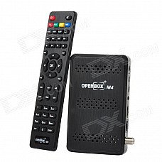 Openbox M4 HD Satellite Receiver / TV Box w/ Arabic IPTV / Wi-Fi / GPRS / 3G - Black Openbox M4 HD Satellite Receiver / TV Box w/ Arabic IPTV / Wi-Fi / GPRS / 3G - Black
