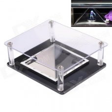 NEJE DIY GX0003D Pyramid 3D Holographic Projecting MV Projector Case - Transparent NEJE DIY GX0003D Pyramid 3D Holographic Projecting MV Projector Case - Transparent