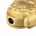 Zinc Alloy Super Firepower Blue Flame Butane Gas Lighter - Golden Zinc Alloy Super Firepower Blue Flame Butane Gas Lighter - Golden