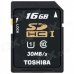Toshiba SD-K016GR7AR30 16GB Class 10 UHS-1 30mbps SDHC Memory Card